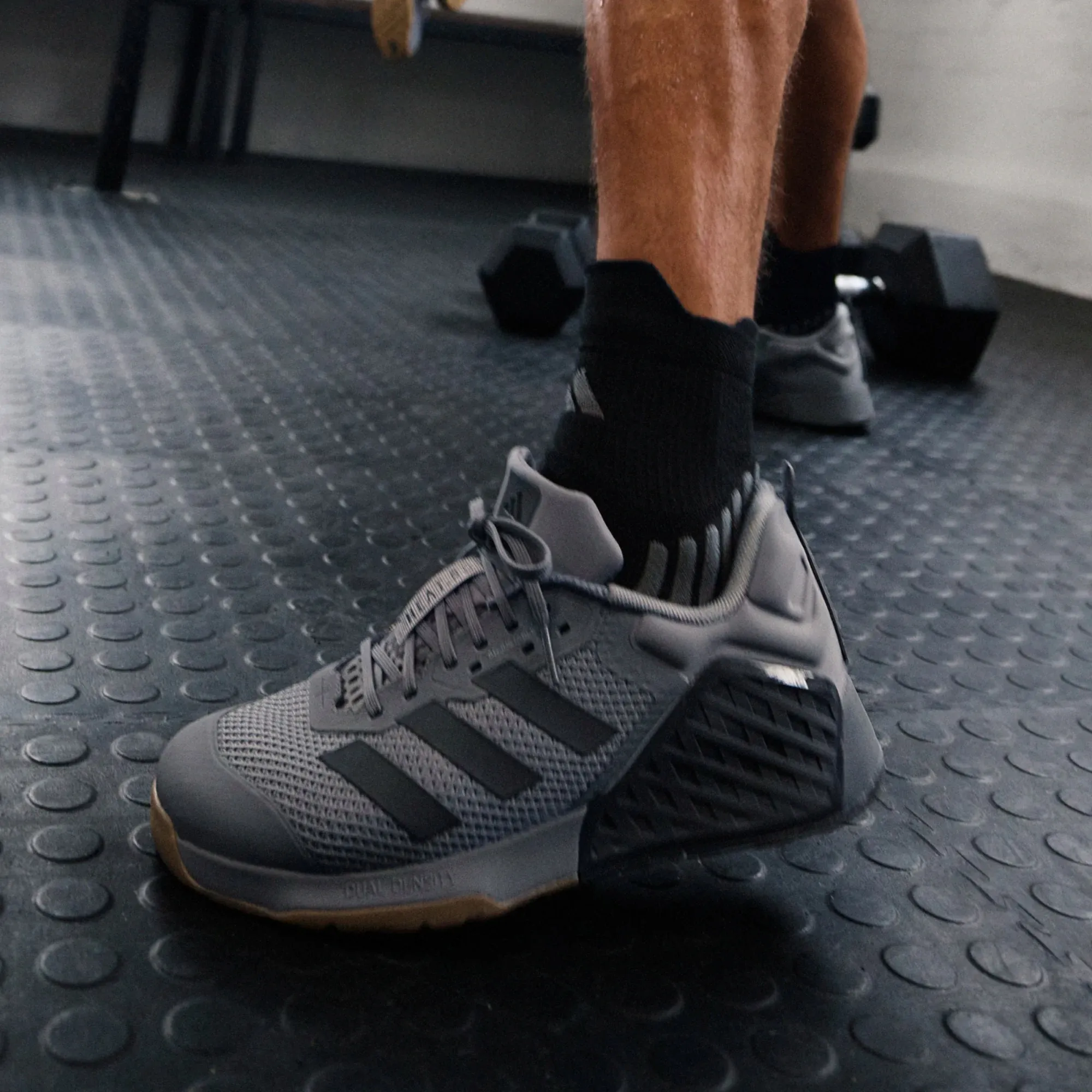 adidas Dropset 3 Training Shoe - Grey / Grey Five / Core Black