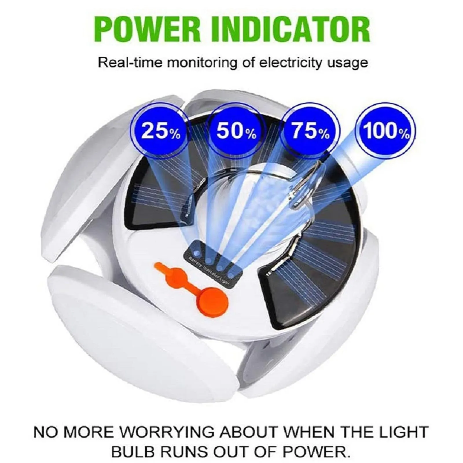 Bulby™ 2-in-1 Folding Solar Light Bulb