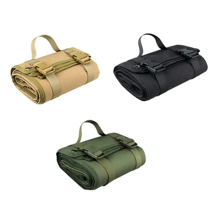 H148 Outdoor Folding Moisture-proof Training Camping Mat(Khaki)
