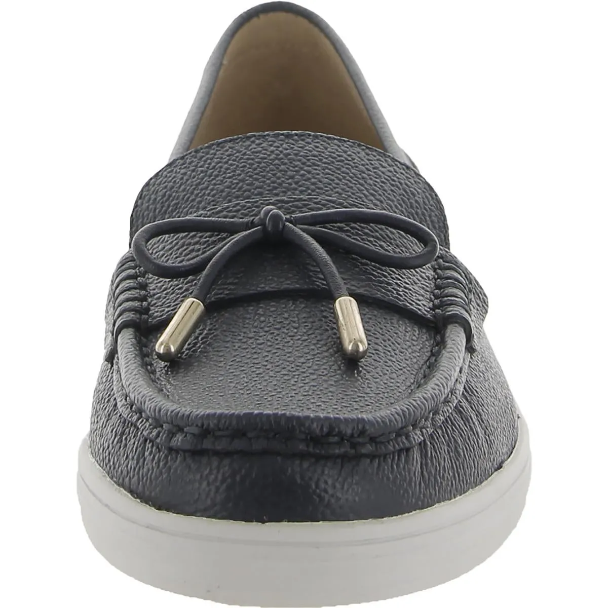 Jack Rogers Womens Remy Weekend Leather Bow Boat Shoes