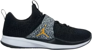 Jordan Trainer 2 Flyknit Black Metallic Gold