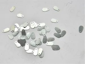 Metallic Silver Hook Sequins(Wholesale)