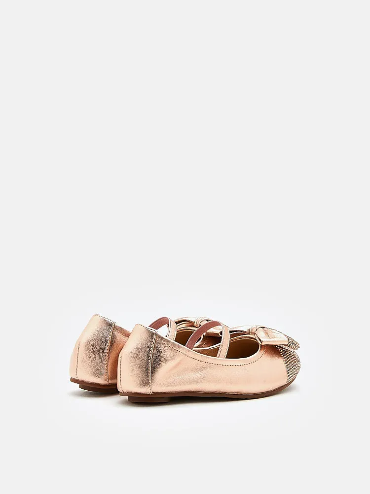 Mini Ayelet Diamante Mary Jane Ballerinas