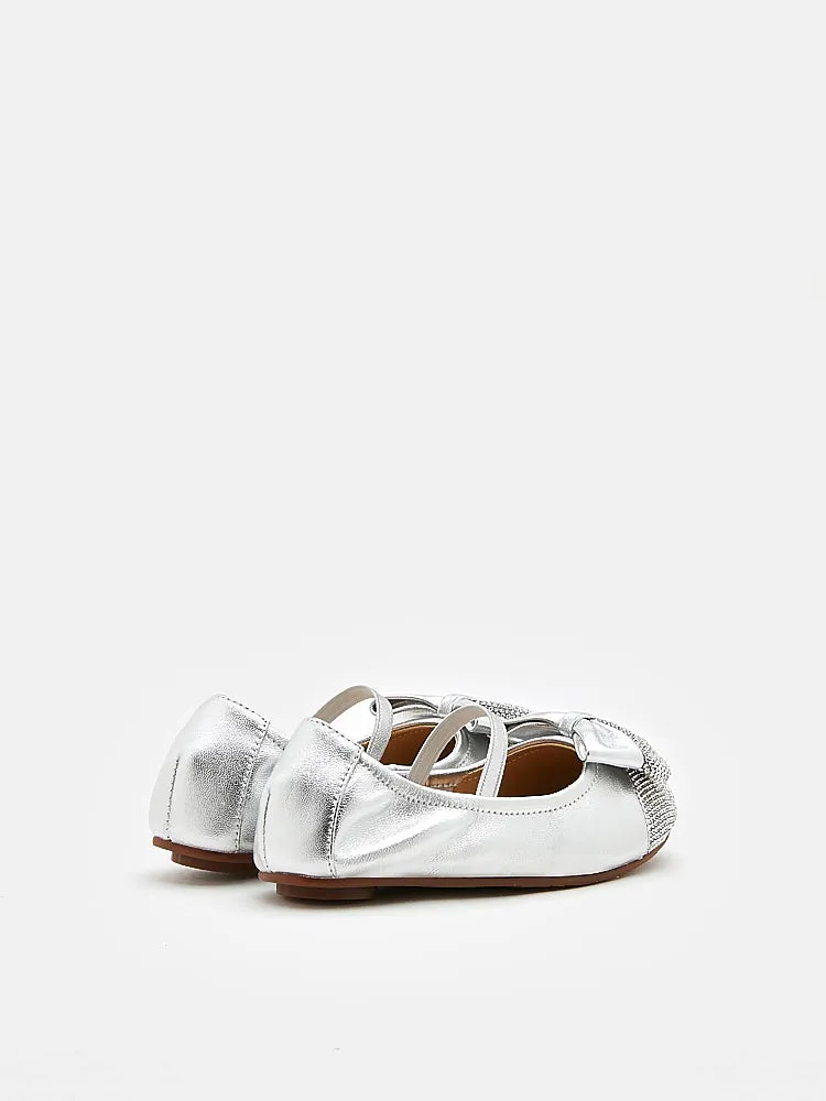 Mini Ayelet Diamante Mary Jane Ballerinas