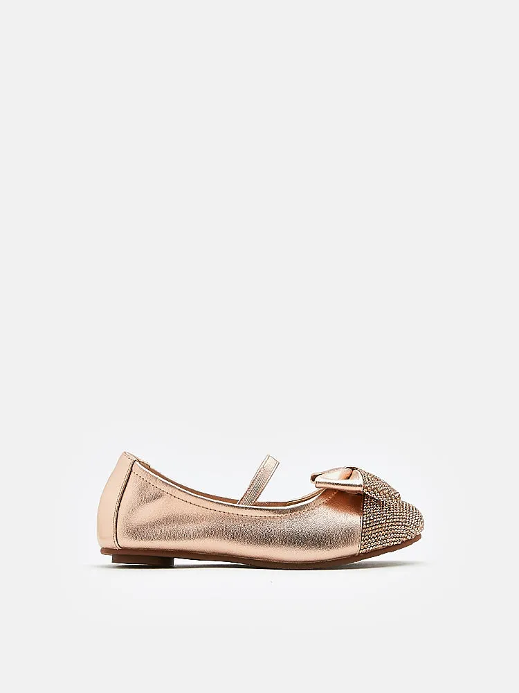 Mini Ayelet Diamante Mary Jane Ballerinas