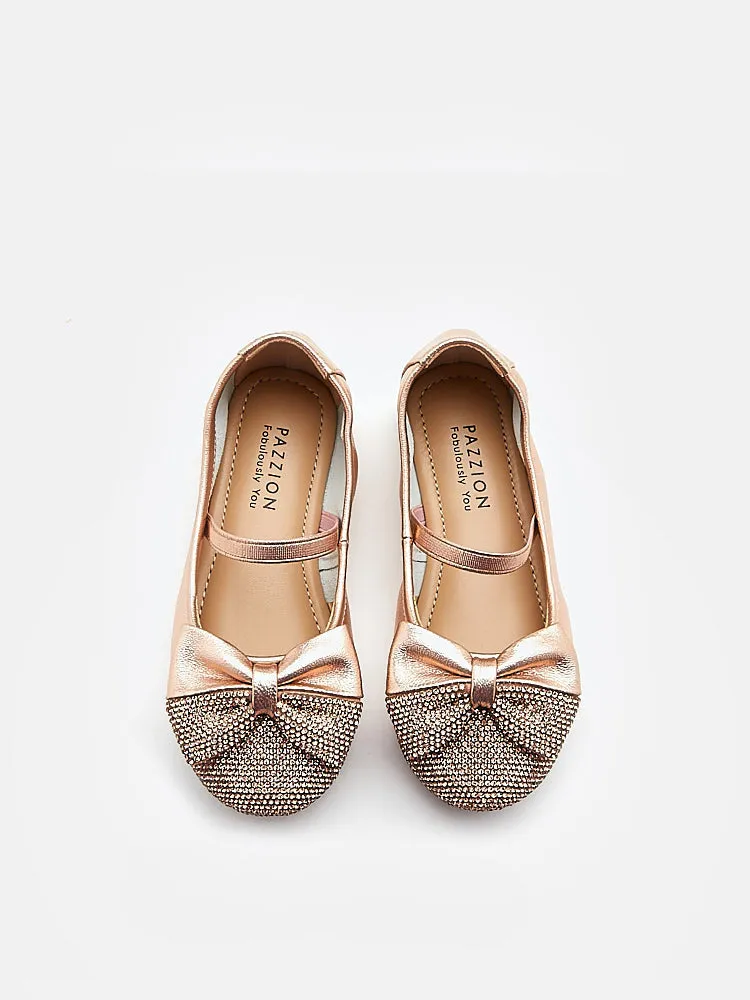Mini Ayelet Diamante Mary Jane Ballerinas