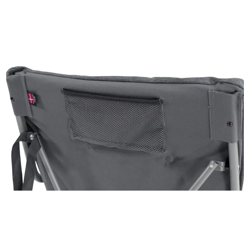 Outwell Alder Lake Folding Camping Chair (Black/Grey)