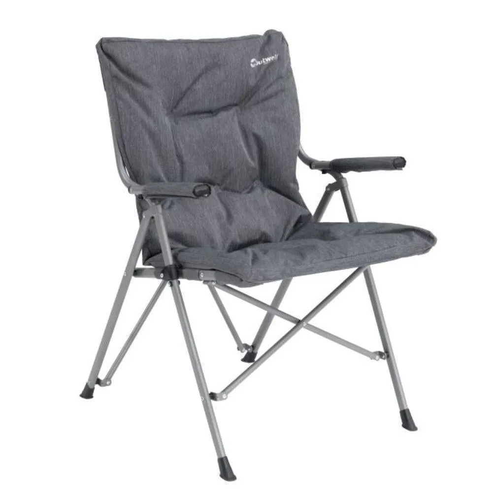 Outwell Alder Lake Folding Camping Chair (Black/Grey)