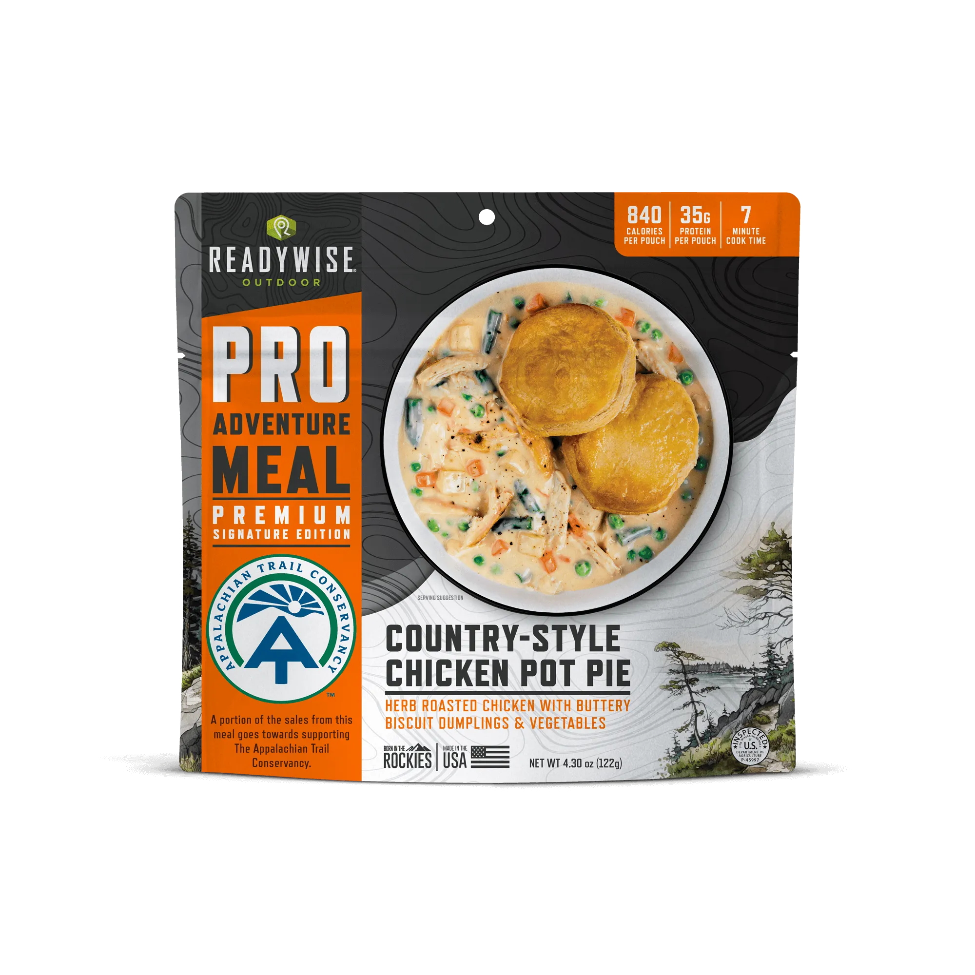 Pro Meals Outdoor Variety Pack - Bucket of 12 Individual Meals