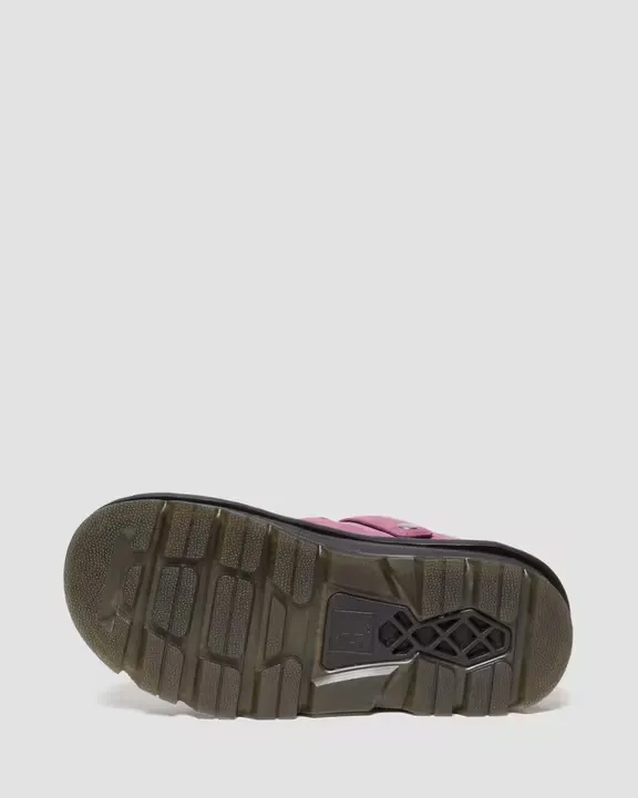 SUEDE CASUAL SLINGBACK PLATFORM MULES